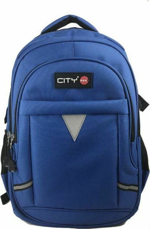 Picture of CB95721-CITY SCHOOL BAG 4-ZIP POCKETS